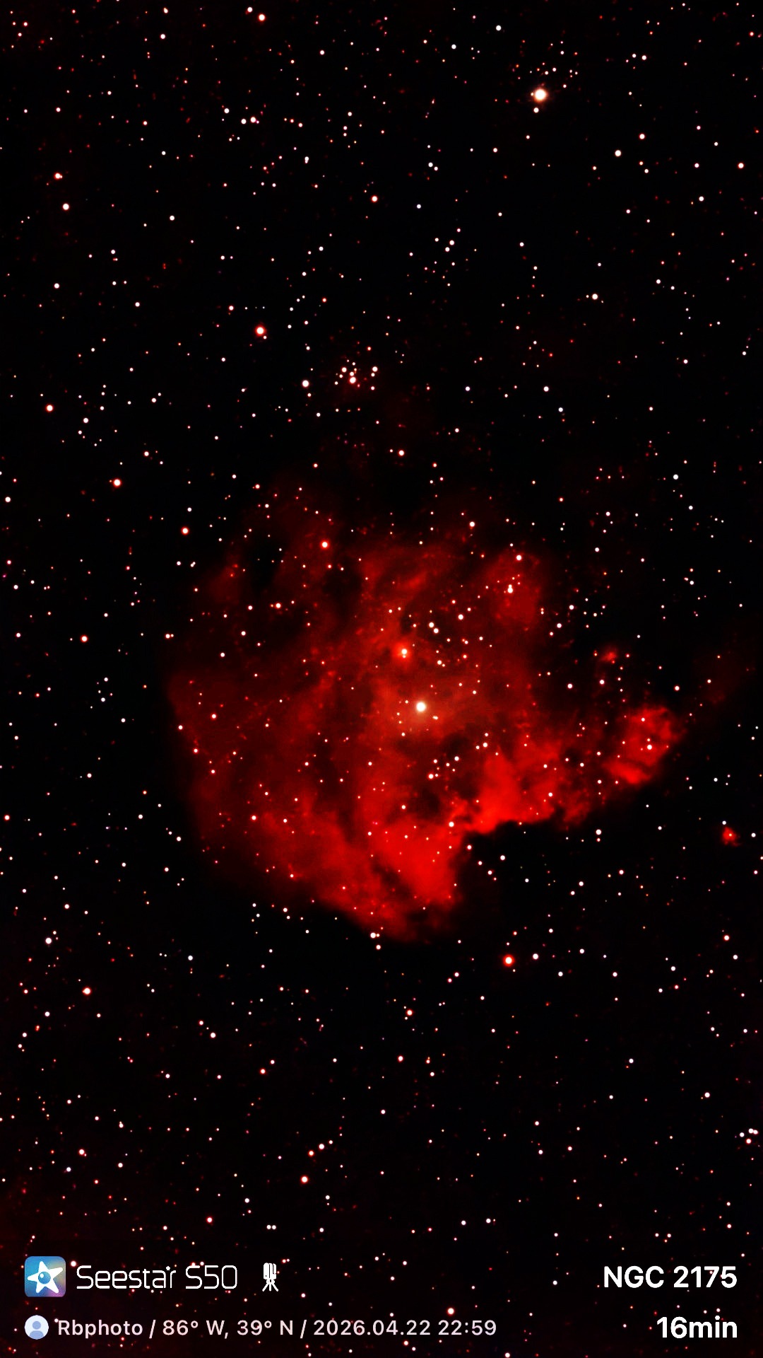 Revealing NGC 2175
